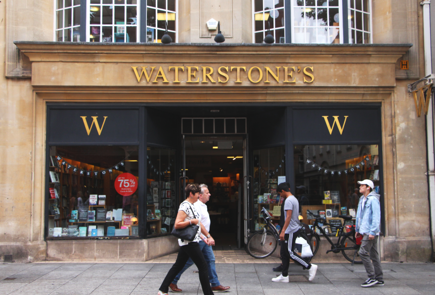 Waterstones on Exeter High Street