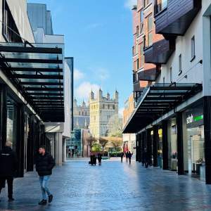 cathedral from princesshay