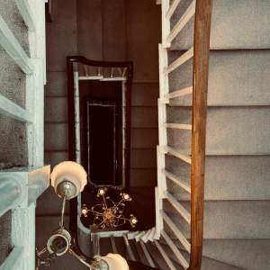 staircase from above